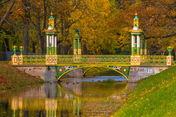 Russia. The city of Pushkin. Tsarskoe Selo. Petersburg.