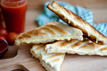 cheese sandwich, sandwich, breakfast