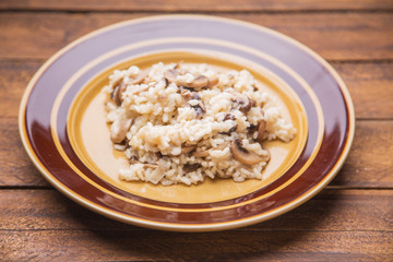 Risotto with black truffle