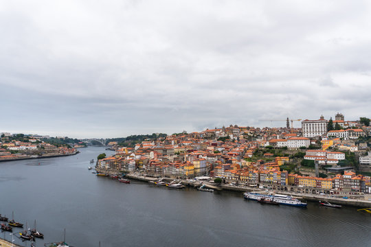 Porto, Portugal - July, 2017. Panoramic aerial view of Porto in a beautiful summer day, Portugal © F8 \ Suport Ukraine
