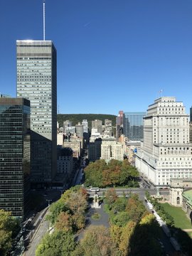 Vista Di Place Dorcherster E Place Du Canada, Montréal, Québec, Canada