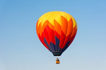 Muurstickers Ballon Hot air balloon 