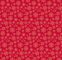 christmas pattern red