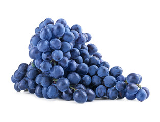 Bunch of grape on white background