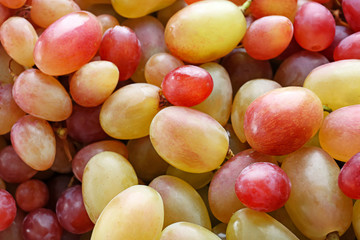 Fresh ripe grapes, closeup