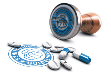 Medical guidelines Concept