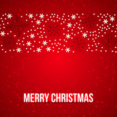 Fototapeta premium Christmas retro greeting card and background