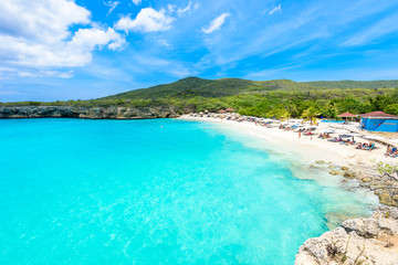 Grote Knip beach, Curacao, Netherlands Antilles - paradise beach on tropical caribbean island