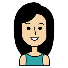 beautiful woman avatar character