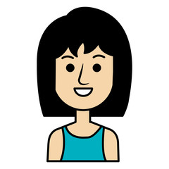 beautiful woman avatar character