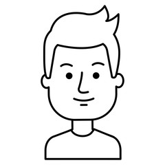 young man avatar character