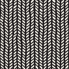 Seamless pattern with hand drawn brush strokes. Ink doodle grunge illustration. Geometric vector pattern.