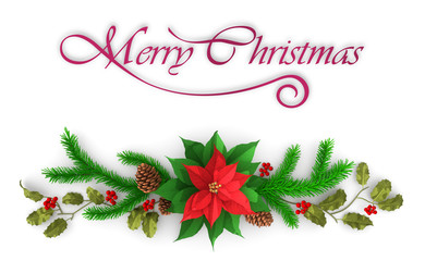 Santa Claus wish us a very Merry Christmas 