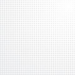 Light BLUE vector illustration which consist of circles. Dotted gradient design for your business. Creative geometric background in halftone style with colored spots.