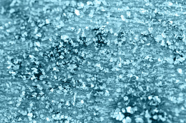 small ice cubes as background