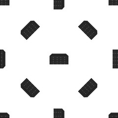 Wooden pallets pattern seamless black