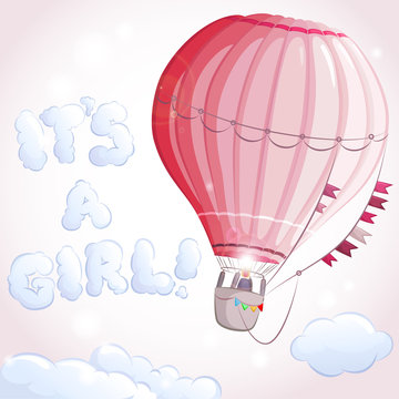 air balloon girl
