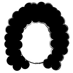 beautiful woman head avatar character