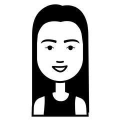 beautiful woman avatar character