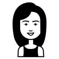 beautiful woman avatar character