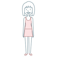 beautiful woman avatar character