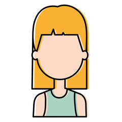 beautiful woman avatar character