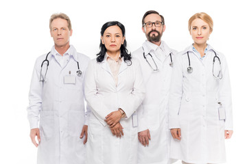 Fototapeta premium confident middle aged doctors