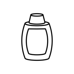 Restaurant Sauce bottle icon vector illustration graphic design