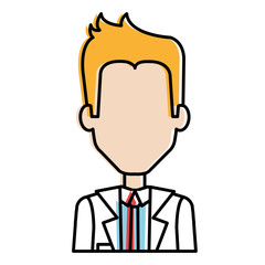 elegant man avatar character