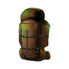 Big brown rucksack