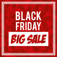 black friday promotion label