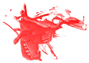 Splatter water color texture vector