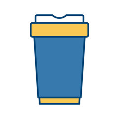 Coffee to go icon vector illustration graphic design