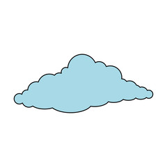 cloud sky silhouette icon