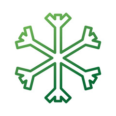christmas snowflake snow decoration winter symbol