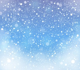 Abstract snow topic background 2
