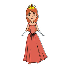 cute fantasy princess character