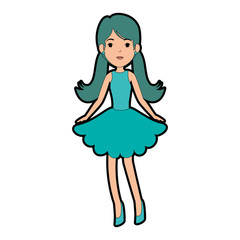 beautiful fairy character icon