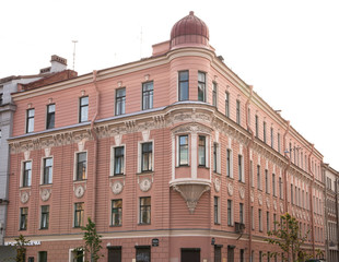 Fototapeta premium Corner house.