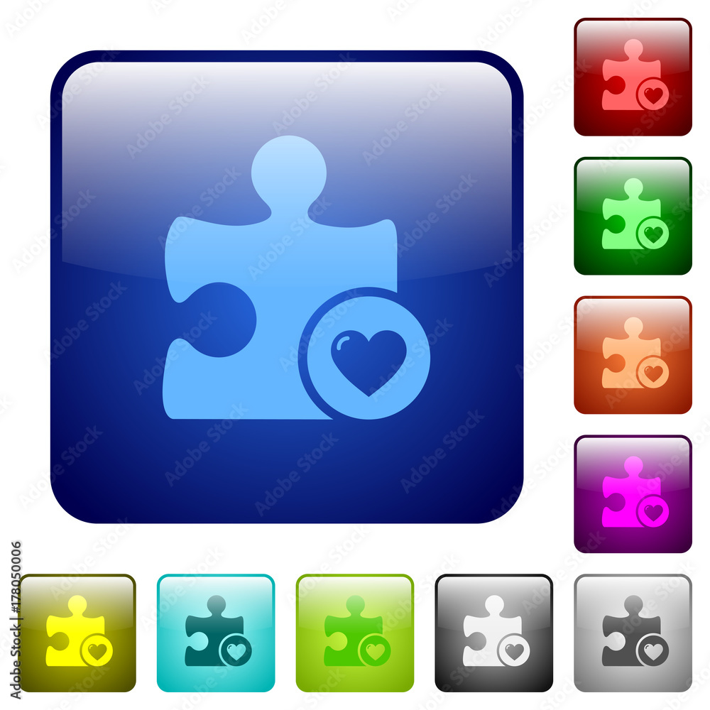 Aufkleber favorite plugin color square buttons