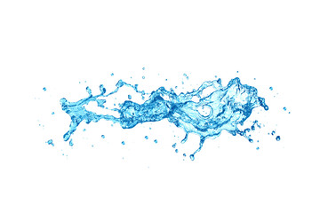 water Splash On white  Background
