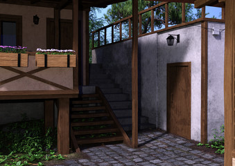 3D Rendering Vacation Home