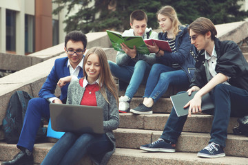 students  prepare for classes