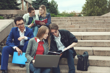 students  prepare for classes