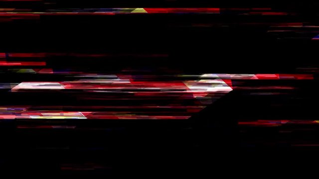Digital glitches artifacts codec tape damage grunge interference