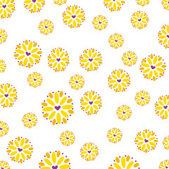 seamless pattern flower flora petal decoration