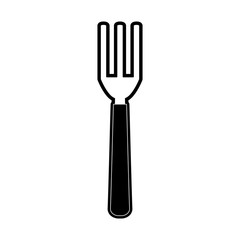 fork and knife cutlery icon image vector illustration design