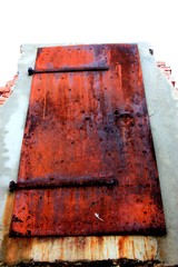 Old barn door