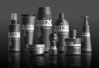 Mens Cosmetic Series Realistic Composition