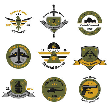 Service Insignia Emblem Collection